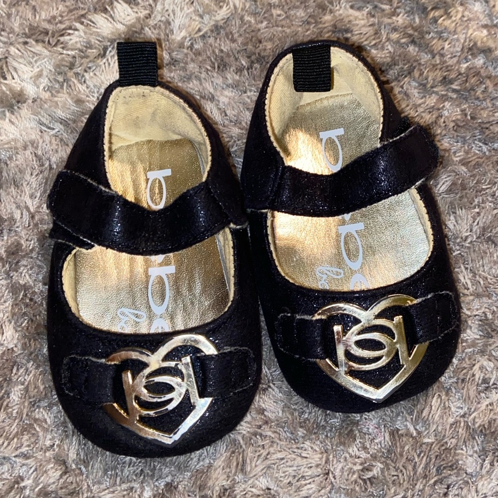 Black Bebe baby shoes